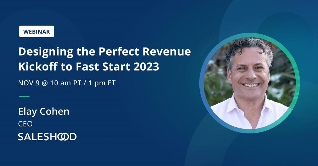 Designing the Perfect Sales Kickoff webinar