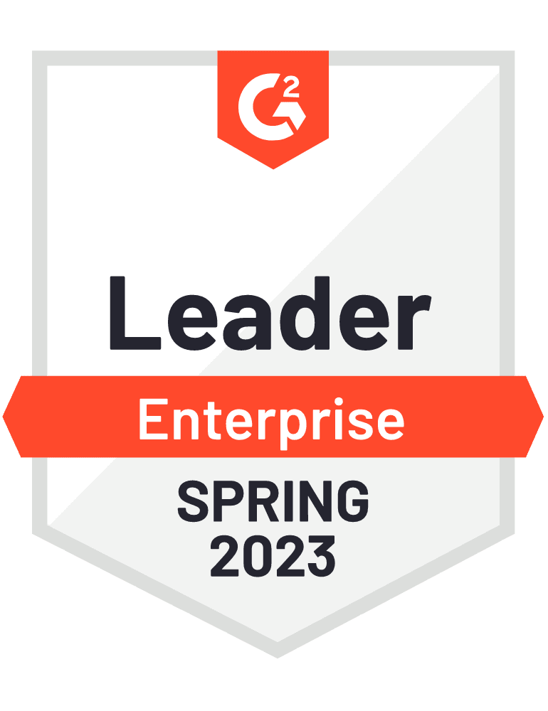 G2 Award Leader Enterprise Spring 2023