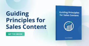 Sales Content ebook - SalesHood
