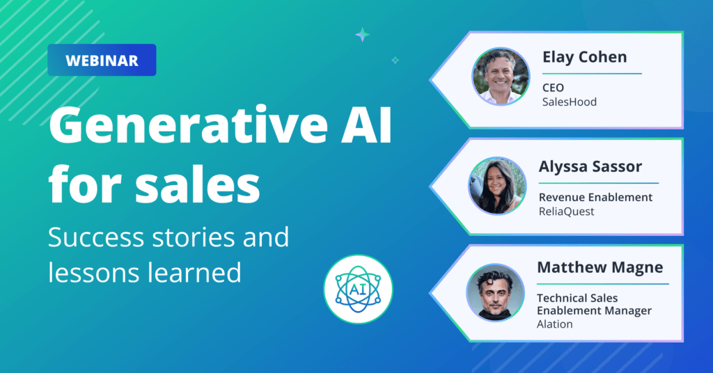 Webinar-Generative AI for sales