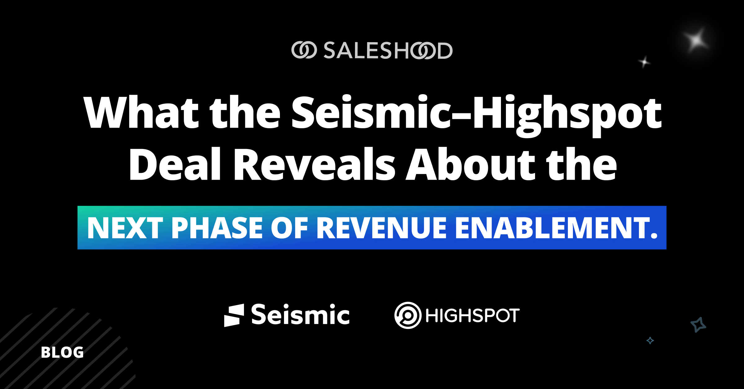 What the Seismic-Highspot Deal Reveals About The Next Phase of Enablement