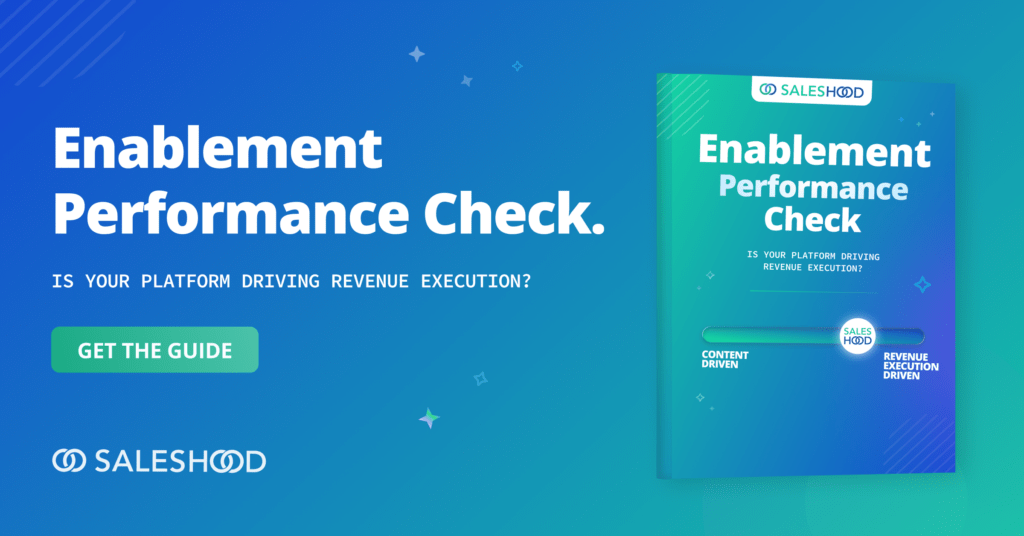Enablement Performance Check- SalesHood
