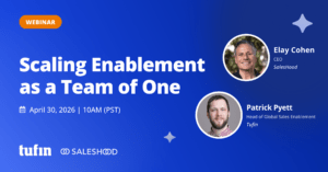 Scaling enablement as a team of one