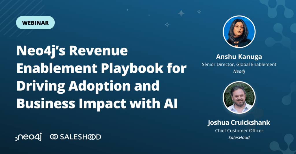 Neo4j’s Revenue Enablement Playbook for Driving Adoption and Business Impact with AI